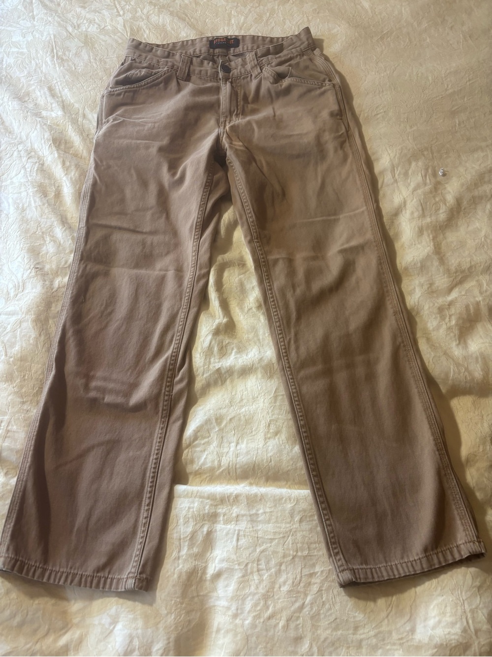 Ridgecut Toughwear Work Pants in Caramel